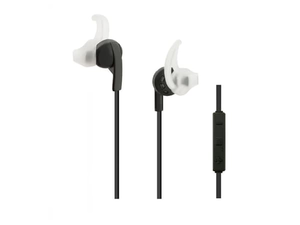 Qoltec 50820 - Hörlurar med mikrofon - inuti örat - Bluetooth - trådlös - svart