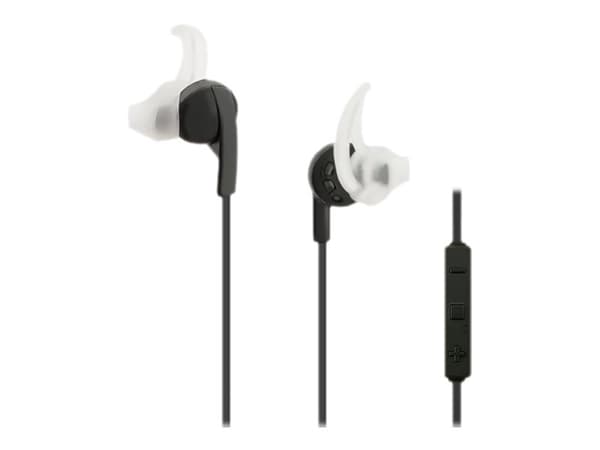 Qoltec 50820 - Hörlurar med mikrofon - inuti örat - Bluetooth - trådlös - svart