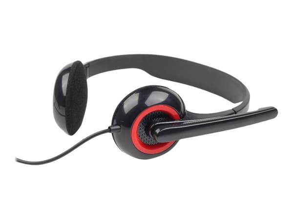 Gembird MHS-002 - Headset - på örat - kabelansluten