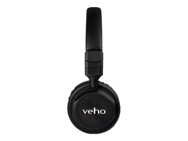 Veho Z-4 - Hodetelefoner med mikrofon - on-ear - kablet - 3,5 mm jakk