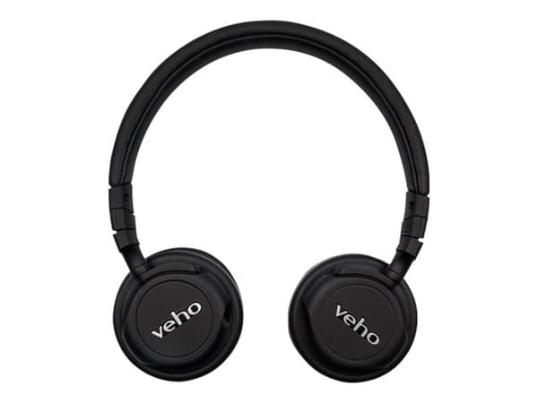 Veho Z-4 - Hodetelefoner med mikrofon - on-ear - kablet - 3,5 mm jakk