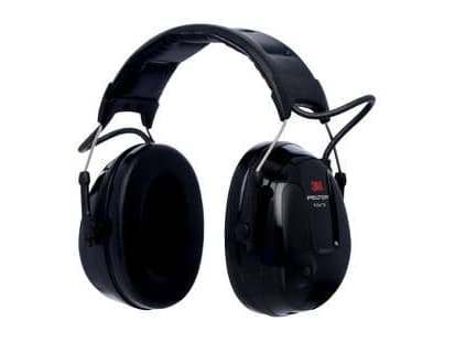 3M Peltor ProTac III Slim MT13H220A - Hörlurar - huvudband - vertikal - kabelansluten - aktiv brusradering - 3,5 mm kontakt - svart