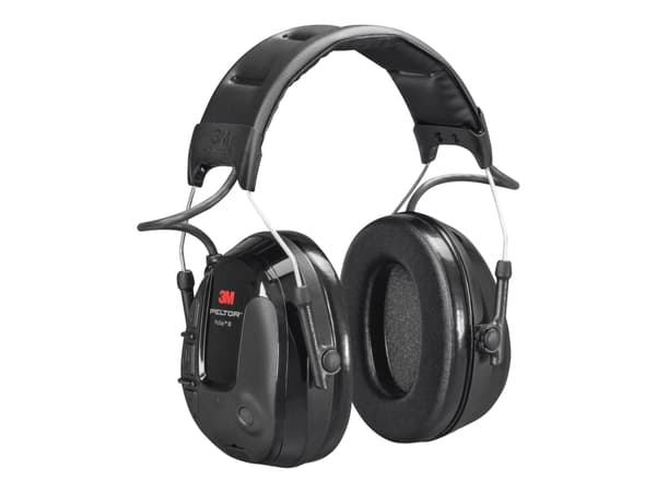 3M Peltor ProTac III Slim MT13H220A - Hörlurar - huvudband - vertikal - kabelansluten - aktiv brusradering - 3,5 mm kontakt - svart