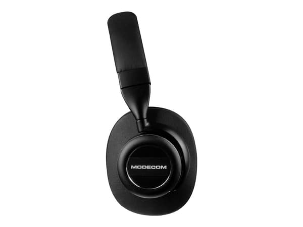 MODECOM MC-1001HF - Hodetelefoner med mikrofon - full størrelse - Bluetooth - trådløs, kablet - aktiv støydemping