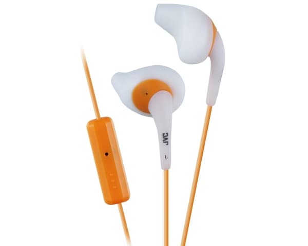 JVC HA-ENR15 Gumy Sport - Hörlurar med mikrofon - inuti örat - kabelansluten - 3,5 mm kontakt