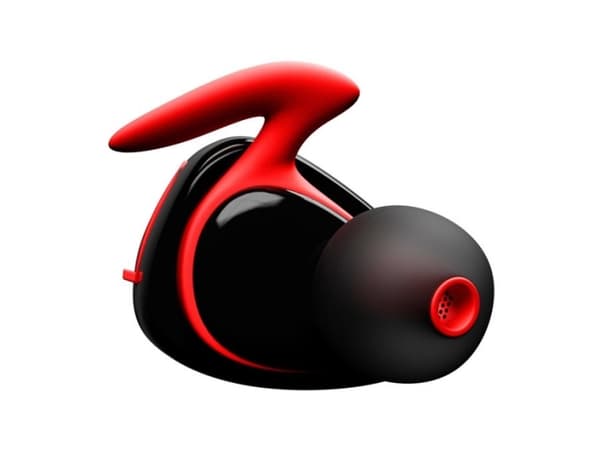 KitSound Comet, Trådløs, 13 g, Hodesett, Sort, Rød