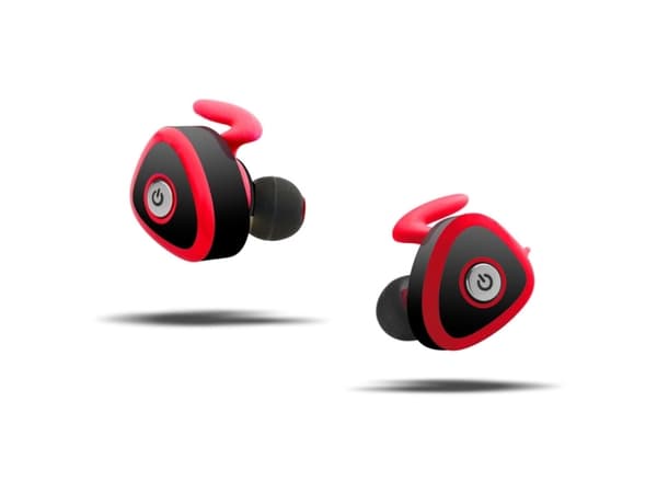 KitSound Comet, Trådløs, 13 g, Hodesett, Sort, Rød