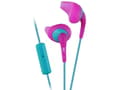 Pikkukuva 2 / 5: JVC HA-ENR15-P-E, Kuulokkeet, In-ear, Urheilu, Vaaleanpunainen, Kaksikanavainen, Johdollinen ohjausyksikkö