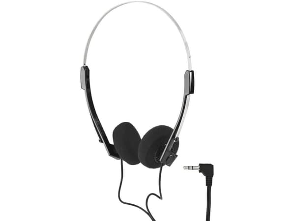 Monacor MD-39, Kuulokkeet, Pääpanta, Musiikki, Musta, 1,1 m, Langallinen