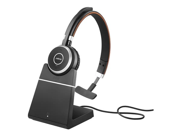 Jabra Evolve 65 MS mono - Headset - på örat - Bluetooth - trådlös