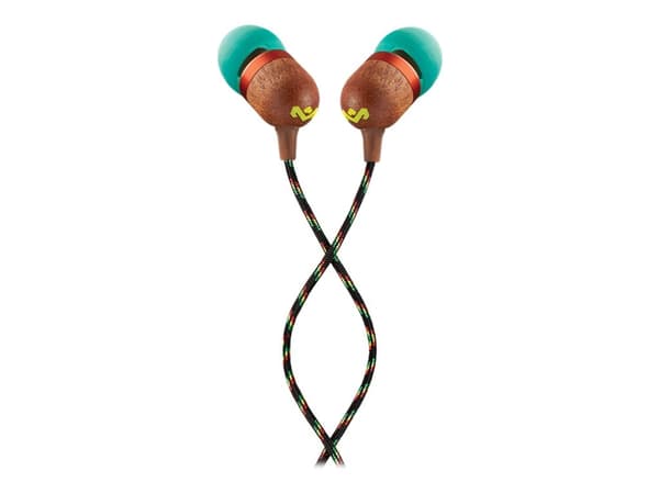 The House Of Marley Smile Jamaica, Kuulokkeet, In-ear, Calls/Music, Vihreä, Kaksikanavainen, 1,3 m