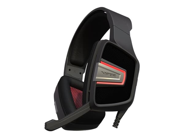 Patriot Viper V330 - Headset - fullstorlek - kabelansluten - 3,5 mm kontakt - ljudisolerande