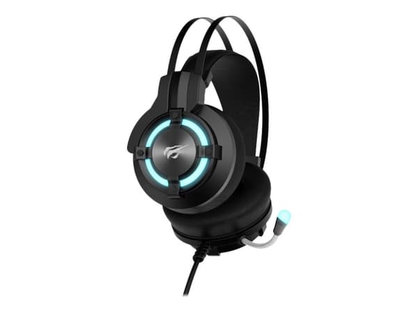Havit HV-H2212U, Langallinen, Pelaaminen, 335 g, Kuulokkeet, Musta