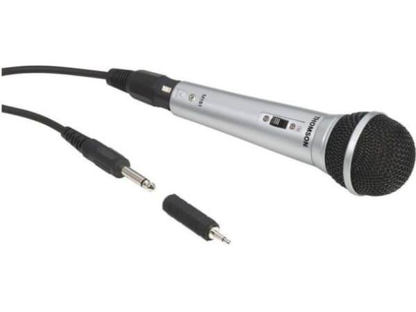 Hama 00131597, Karaokemikrofon, 80 dB, 70 - 13000 hz, Riktad, Kabel, 6,35 mm (1/4")