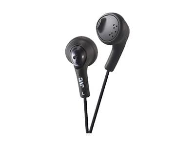 JVC HA-F160-B Gumy - Ørepropper - ørepropp - kablet - 3,5 mm jakk - olivensvart