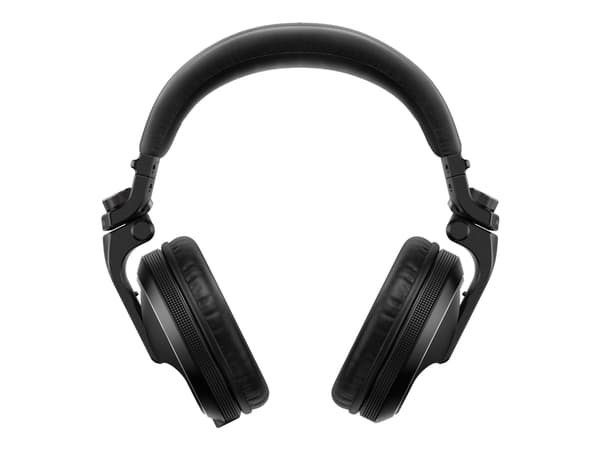 Pioneer HDJ-X5-K - Hodetelefoner - full størrelse - kablet - 3,5 mm jakk - svart