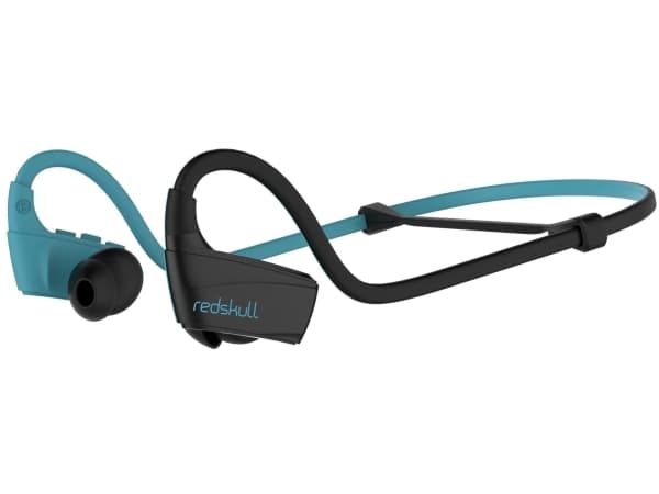 Divacore DVC4010BLU, Trådløs, 20 - 20000 Hz, Idretter, 12 g, Hodesett, Sort, Blå