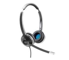 Cisco 532 Wired Dual - Headset - på örat - kabelansluten - för Cisco DX70, DX70 - MSRP, DX80, DX80 (No Radio); IP Phone 8851, 8861, 8865, 8865NR
