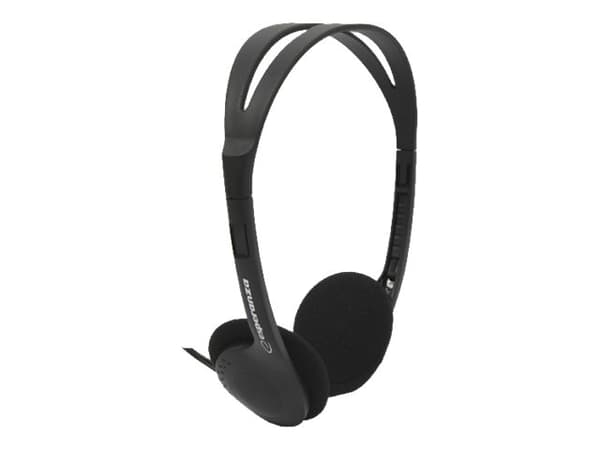 Esperanza EH119 DISCO - Hovedtelefoner - på øret - kabling - 3,5 mm jackstik