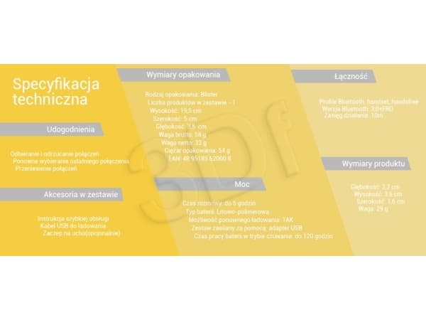 Philips SHB1202/10, Langaton, Puhelut/Musiikki, 29 g, Kuulokkeet, Musta, Kulta