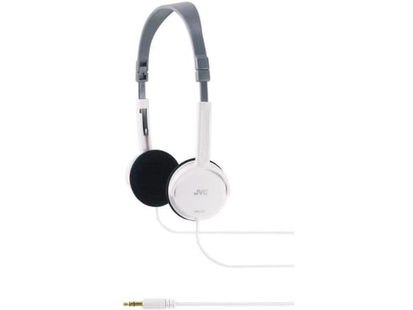 JVC HA-L50W Light weight (white), Koblet med ledninger (ikke trådløs), 18 - 22000 Hz, Musikk, 46 g, Hodetelefoner, Hvit