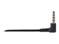 Rebeltec CITY - Hodetelefoner med mikrofon - on-ear - kablet - 3,5 mm jakk - svart
