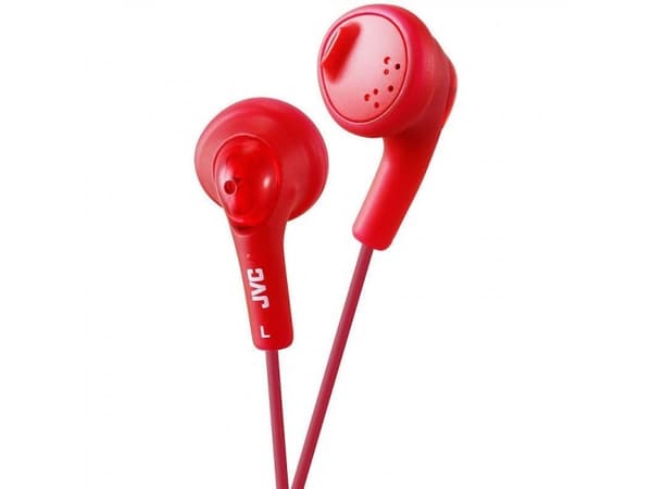 JVC HA-F160-R-E, Langallinen, 15 - 20000 Hz, Musiikki, Kuulokkeet, Punainen