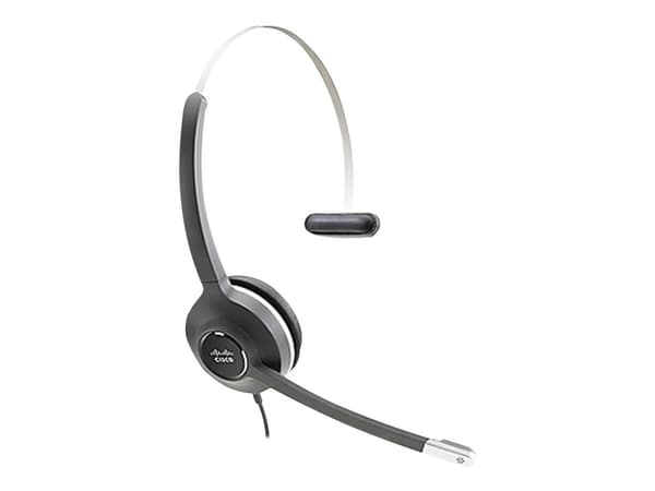 Cisco 531 Wired Single - Hodesett - on-ear - kablet - for Cisco DX70, DX70 - MSRP, DX80, DX80 (No Radio); IP Phone 8851, 8861, 8865, 8865NR