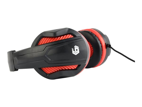 Gembird GHS-03 - Headset - fullstorlek - kabelansluten - 3,5 mm kontakt - mattsvart