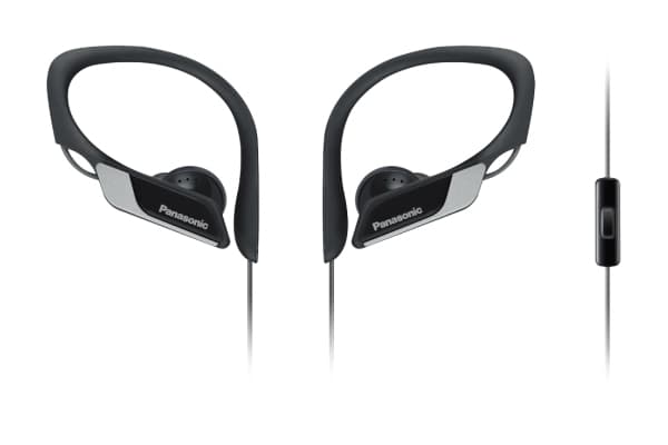 Panasonic RP-HS35ME - Hörlurar med mikrofon - inuti örat - montering över örat - kabelansluten - 3,5 mm kontakt