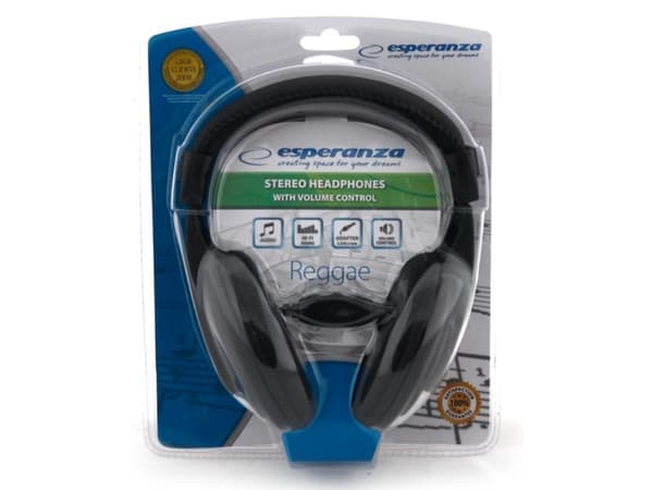 Esperanza EH120 REGGAE - Hodetelefoner - full størrelse - kablet - 3,5 mm jakk