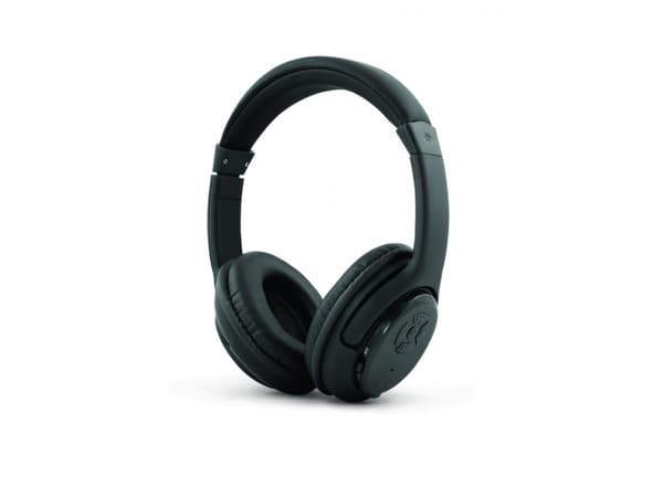 Esperanza EH163K - Hörlurar med mikrofon - på örat - Bluetooth - trådlös - libero black