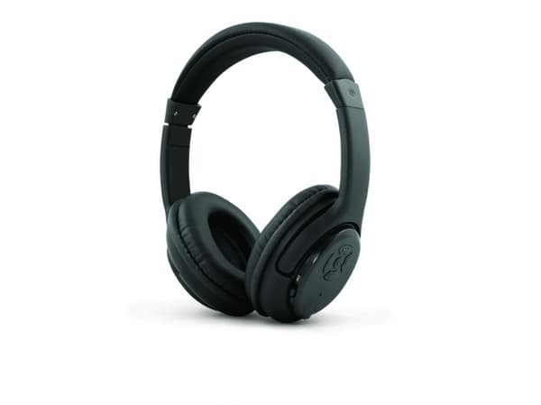 Esperanza EH163K - Hörlurar med mikrofon - på örat - Bluetooth - trådlös - libero black