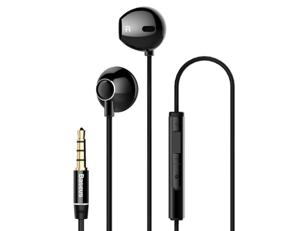 Baseus NGH06-01, Headset, I öra, Calls/Music, Svart, Binaural, Multiknapp