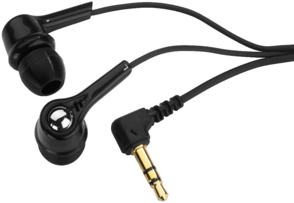 Monacor SE-62, Hodetelefoner, In-ear, Svart, 1 m, Koblet med ledninger (ikke trådløs), Intraaural