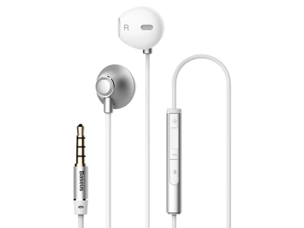 Baseus NGH06-0S, Hodesett, In-ear, Calls/Music, Hvit, Stereofonisk, MultiKey