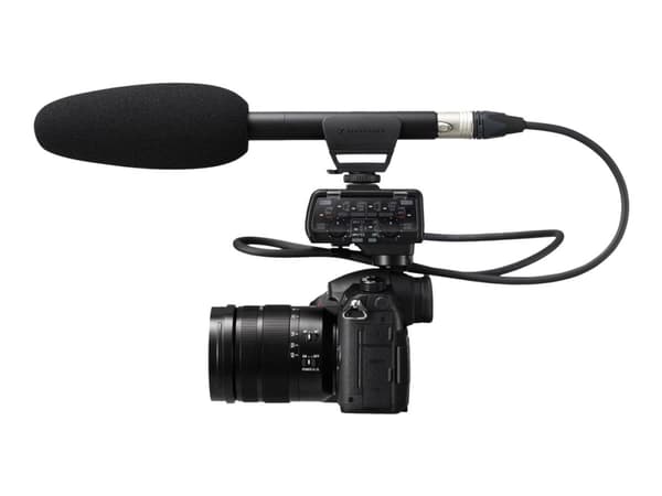 Panasonic DMW-XLR1E - Mikrofonadapter - for Lumix DC-BS1H, S5, S5K, S5KK, S1, S1H; Lumix G DC-GH5, GH5L, GH5M, GH5M2, GH5S, GH6, GH6L