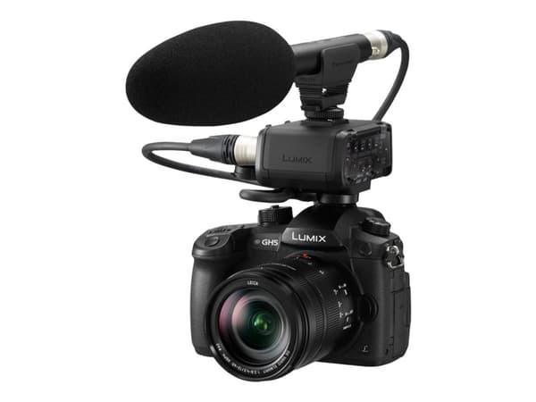 Panasonic DMW-XLR1E - Mikrofonadapter - for Lumix DC-BS1H, S5, S5K, S5KK, S1, S1H; Lumix G DC-GH5, GH5L, GH5M, GH5M2, GH5S, GH6, GH6L