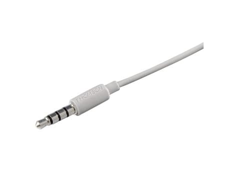 Thomson 132481, Koblet med ledninger (ikke trådløs), Samtaler/musikk, 20 - 20000 Hz, Hodesett, Grå