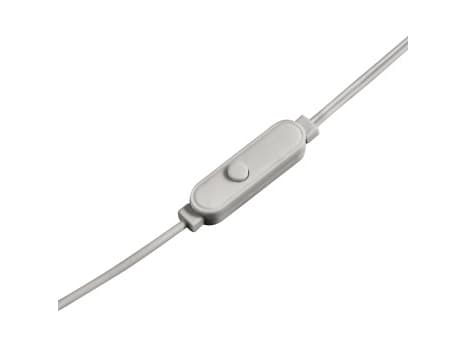 Thomson 132481, Koblet med ledninger (ikke trådløs), Samtaler/musikk, 20 - 20000 Hz, Hodesett, Grå