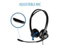 Miniatyrbild 2 av 5: V7 HU311-2EP, Kabel, Kontor/callcenter, 20 - 20000 hz, 72,5 g, Headset, Svart