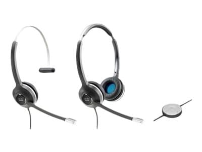 Cisco Headset 531, Langallinen, Toimisto/puhelukeskus, 50 - 18000 Hz, Kuulokkeet, Musta, Harmaa