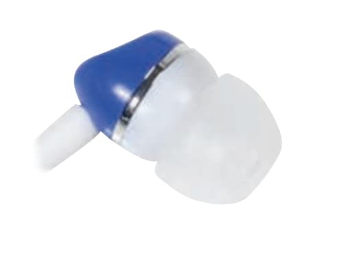Vivanco Colour Buds, Kabel, 20 - 20000 hz, Musik, 10,5 g, Hörlurar, Blå, Vit