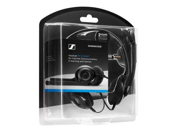 EPOS PC 5 CHAT - Headset - på örat - kabelansluten - 3,5 mm kontakt