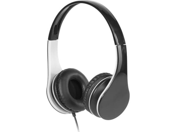 Vivanco 25171, Kuulokkeet, Pääpanta, Musiikki, Musta, Harmaa, 1,8 m, Musta