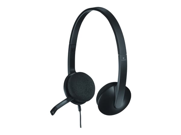Logitech USB Headset H340 - Headset - på øret - kabling