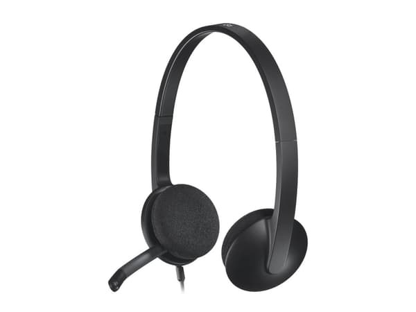 Logitech USB Headset H340 - Headset - på øret - kabling