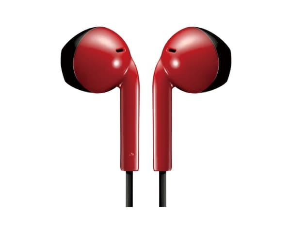 JVC HA-F19M-RB, trådbunden, 8 - 20000 Hz, samtal/musik, 5 g, headset, röd