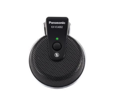 Panasonic KX-VCA002X, Scene/opptreden, Koblet med ledninger (ikke trådløs), 2 m, Svart, 7 m, 1 stykker