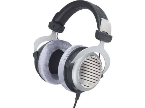 Beyerdynamic DT 990 Edition, Koblet med ledninger (ikke trådløs), 5 - 35000 Hz, Musikk, 290 g, Hodetelefoner, Sort, Sølv